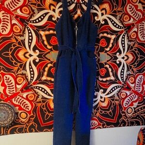 Stylish Blue Jumpsuit